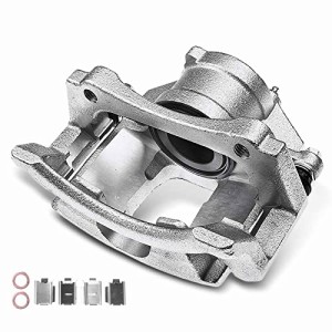 自動車パーツ 海外社外品 修理部品 A-Premium Disc Brake Caliper Assembly with Bracket Compatible 