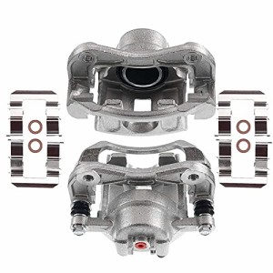 自動車パーツ 海外社外品 修理部品 A-Premium Disc Brake Caliper Assembly with Bracket Compatible 