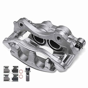 自動車パーツ 海外社外品 修理部品 A-Premium Disc Brake Caliper Assembly with Bracket Compatible 