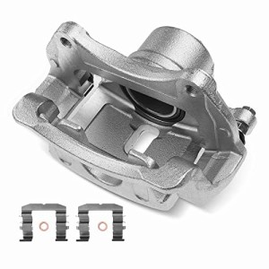 自動車パーツ 海外社外品 修理部品 A-Premium Disc Brake Caliper Assembly with Bracket Compatible 