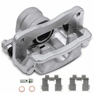 自動車パーツ 海外社外品 修理部品 A-Premium Disc Brake Caliper Assembly with Bracket Compatible 