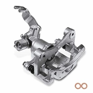 自動車パーツ 海外社外品 修理部品 A-Premium Disc Brake Caliper Assembly with Bracket Compatible 