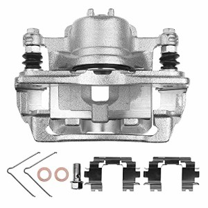 自動車パーツ 海外社外品 修理部品 A-Premium Disc Brake Caliper Assembly with Bracket Compatible 