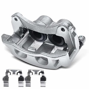 自動車パーツ 海外社外品 修理部品 A-Premium Disc Brake Caliper Assembly with Bracket Compatible 