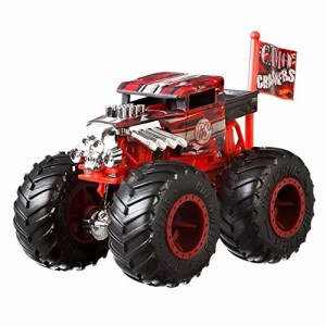 ホットウィール マテル ミニカー Hot Wheels Monster Trucks 1:64 Scale Die-Cast Vehicle - Camo Cras