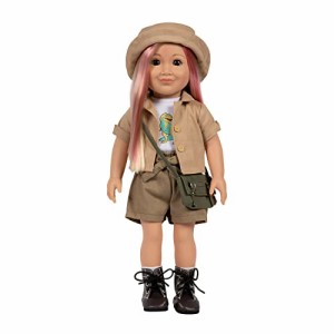 アドラ 赤ちゃん人形 ベビー人形 Adora Amazing Girls 18 Doll, Dino Lucy with Safari Outfit (Amazon