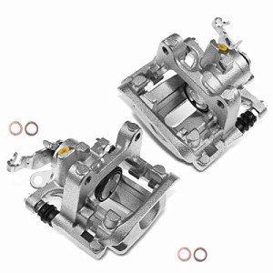 自動車パーツ 海外社外品 修理部品 A-Premium Disc Brake Caliper Assembly with Bracket Compatible 