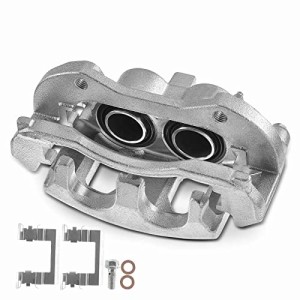 自動車パーツ 海外社外品 修理部品 A-Premium Disc Brake Caliper Assembly with Bracket Compatible 