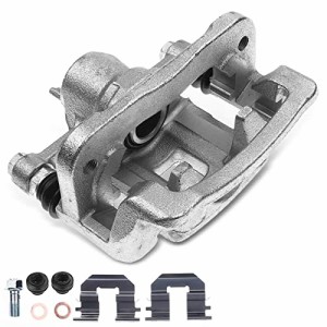 自動車パーツ 海外社外品 修理部品 A-Premium Disc Brake Caliper Assembly with Bracket Compatible 