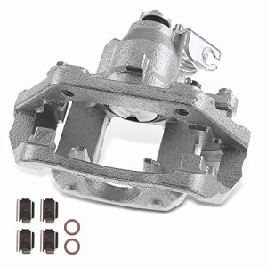 自動車パーツ 海外社外品 修理部品 A-Premium Disc Brake Caliper Assembly with Bracket Compatible 