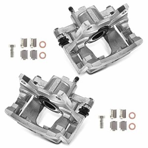 自動車パーツ 海外社外品 修理部品 A-Premium Disc Brake Caliper Assembly with Bracket Compatible 