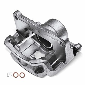 自動車パーツ 海外社外品 修理部品 A-Premium Disc Brake Caliper Assembly with Bracket Compatible 