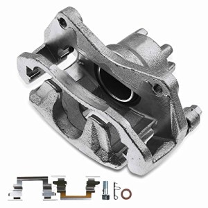 自動車パーツ 海外社外品 修理部品 A-Premium Disc Brake Caliper Assembly with Bracket Compatible 