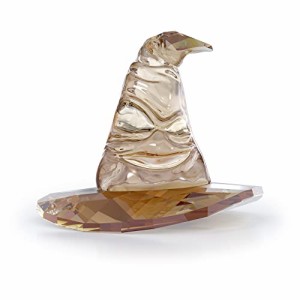 スワロフスキー クリスタル 置物 Swarovski Harry Potter Sorting Hat Figurine, Brown-Colored Swarov