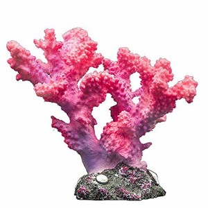 アクアリウム 水槽 置物 JUSTINLAU Resin Aquarium Plants Coral Reef Fish Tank Artificial Coral Ornamen