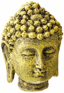 アクアリウム 水槽 置物 Penn-Plax Mini Buddha Head Aquarium Decor Ornament (RR565)