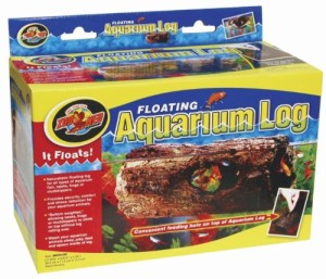 アクアリウム 水槽 置物 Zoo Med Floating Aquarium Log, Medium