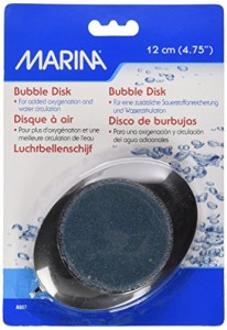 アクアリウム 水槽 置物 Marina Deluxe Oval Bubble Disk, 4.75 inch