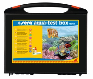 アクアリウム 水槽 置物 sera Aqua-Test Box Marin (+ Ca) Aquarium Test Kits