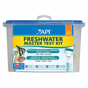 アクアリウム 水槽 置物 API FRESHWATER MASTER TEST KIT 800-Test Freshwater Aquarium Water Master Test