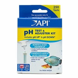 アクアリウム 水槽 置物 API pH TEST & ADJUSTER KIT 250-Test Freshwater Aquarium Water pH Test and Adj