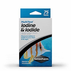 アクアリウム 水槽 置物 Seachem MultiTest Iodine and Iodide Test Kit