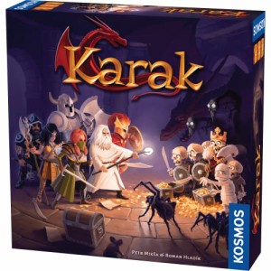 ボードゲーム 英語 アメリカ Karak | A Dungeon Crawler Game for Kids from Kosmos Games | Competitive