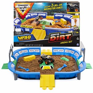 モンスタージャム モンスタートラック ミニカー Monster Jam, Monster Dirt Arena 24-inch Play