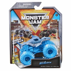 モンスタージャム モンスタートラック ミニカー Monster Jam, Official Megalodon Monster Truc