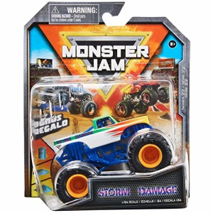 モンスタージャム モンスタートラック ミニカー Monster Jam, Official Storm Damage Monster T