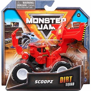 モンスタージャム モンスタートラック ミニカー Monster Jam Dirt Squad 2022 Scoopz The Scoop