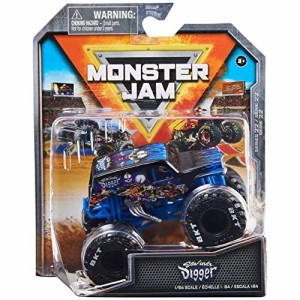 モンスタージャム モンスタートラック ミニカー Monster Jam, Official Son-uva Digger Monster