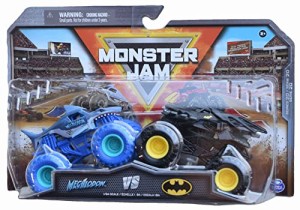 モンスタージャム モンスタートラック ミニカー Monster Jam Megalodon Vs Batman