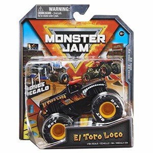 モンスタージャム モンスタートラック ミニカー Monster Jam (Black) El Torro Loco 1:64 Scale