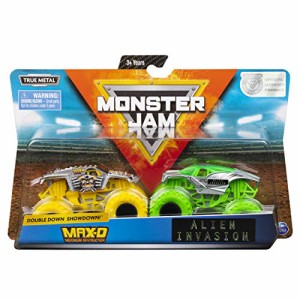 モンスタージャム モンスタートラック ミニカー Monster Jam, Official Max D vs. Alien Invasi