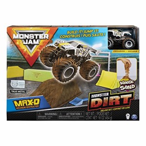 モンスタージャム モンスタートラック ミニカー Monster Jam, Max D Monster Dirt Deluxe Set, 