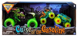 モンスタージャム モンスタートラック ミニカー Monster Jam Curse of The Gasoline Diecast Ca