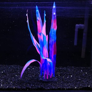 アクアリウム 水槽 置物 Bluecoco Soft Silica Gel Moves Naturally with Water Flow, Aquarium Decoration