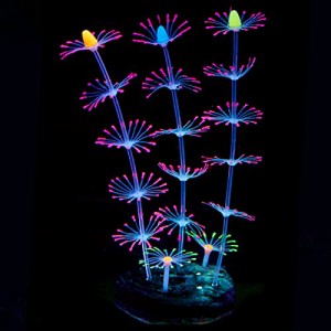 アクアリウム 水槽 置物 Bluecoco Soft Silica Gel Moves Naturally with Water Flow, Aquarium Decoration