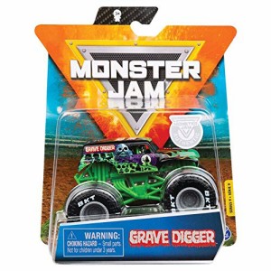 モンスタージャム モンスタートラック ミニカー Monster Jam, Official Grave Digger Monster T