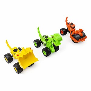 モンスタージャム モンスタートラック ミニカー Monster Jam, Official Dirt Squad 3-Pack of M