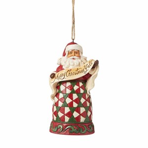 エネスコ Enesco 置物 インテリア Jim Shore Heartwood Creek Merry Christmas Y'all Ornament 6008098