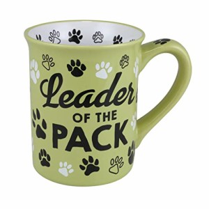 エネスコ Enesco 置物 インテリア Enesco Our Name is Mud Leader of The Pack Pets Over People Coffee M