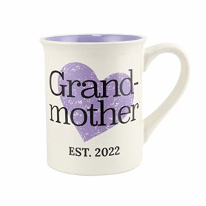 エネスコ Enesco 置物 インテリア Enesco Our Name is Mud Grandmother Established 2022 Coffee Mug, 16 