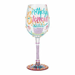 エネスコ Enesco 置物 インテリア Enesco Designs by Lolita Birthday Blowout Hand-Painted Artisan Wine