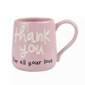 エネスコ Enesco 置物 インテリア Enesco Our Name is Mud Thank You for All Your Love Engraved Coffee 