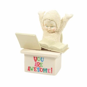 デパートメント56 Department 56 置物 Department 56 Snowbabies You are Awesome Figurine, 3.27 Inch, Mul