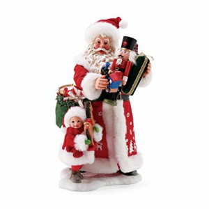 デパートメント56 Department 56 置物 Department 56 Christmas Traditions Santa Loaded with Gifts Figuri