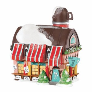 デパートメント56 Department 56 置物 Department 56 North Pole Village The Lunch Box Caf? Lit House