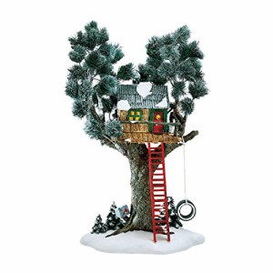 デパートメント56 Department 56 置物 Snow Village Treetop Tree House